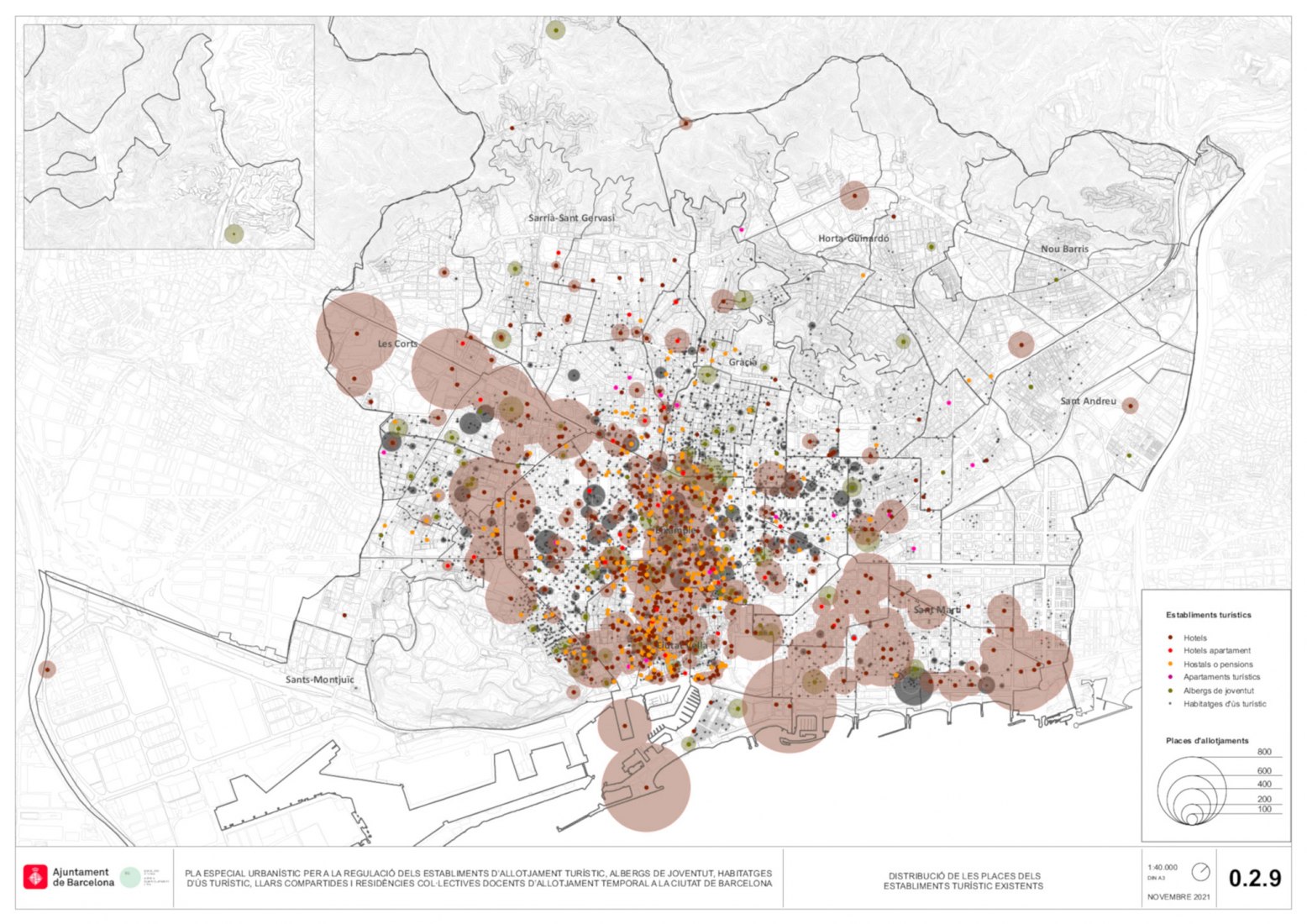 Diagram. Special Urban Plan in the city of Barcelona by Barcelona City Council + Barcelona Regional + Duatis Arquitectes. Photograph courtesy by Ayuntamiento de Barcelona.