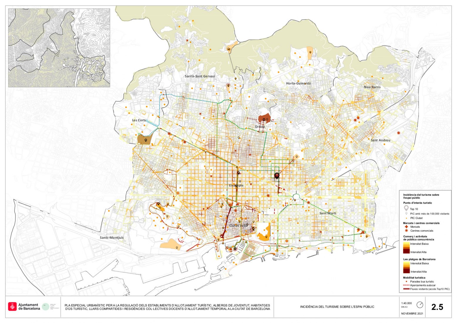 Diagram. Special Urban Plan in the city of Barcelona by Barcelona City Council + Barcelona Regional + Duatis Arquitectes. Photograph courtesy by Ayuntamiento de Barcelona.