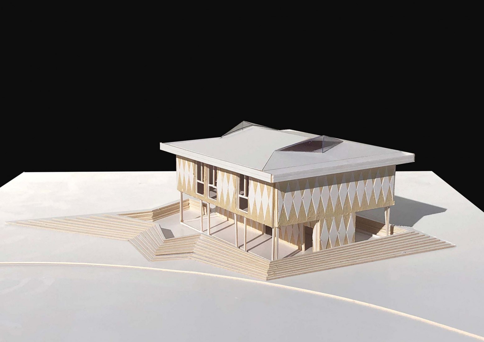 Maqueta. Re-House por AZAB