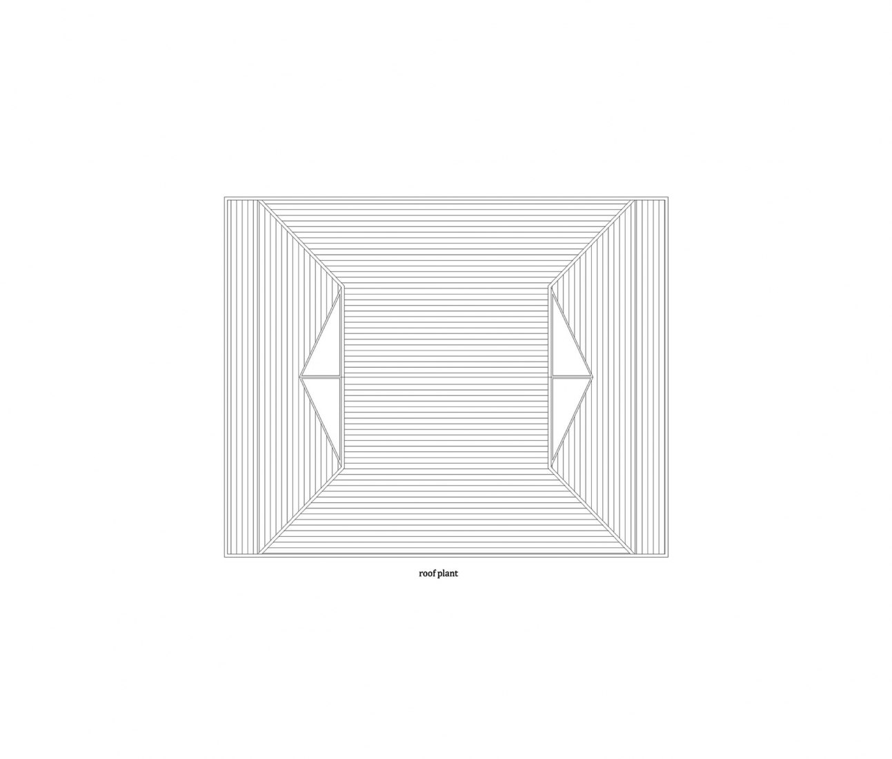 Plano de cubierta. Re-House por AZAB