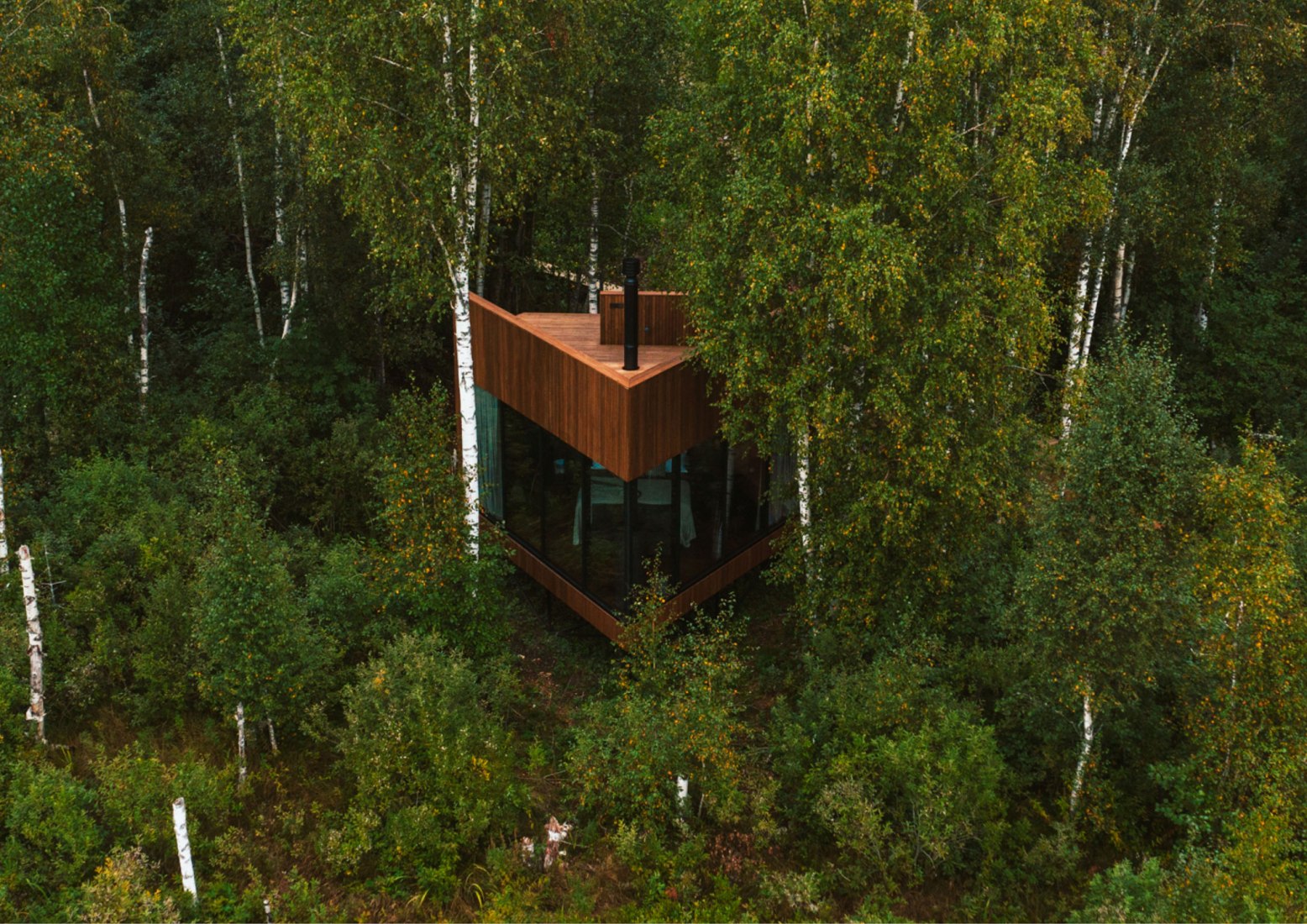 Maidla Nature Resort por b210 architects. Fotografía por Tõnu Tunnel