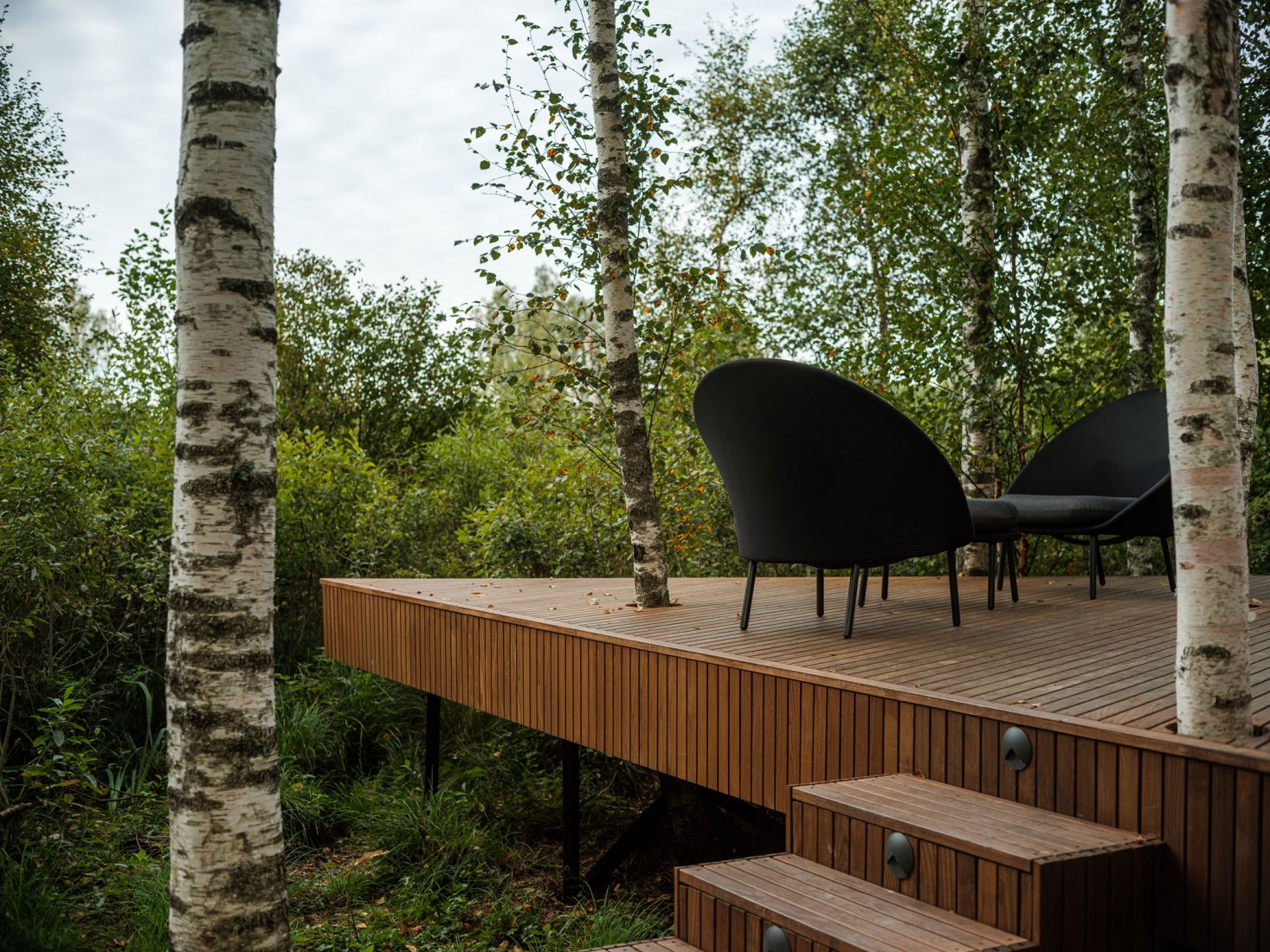 Maidla Nature Resort por b210 architects. Fotografía por Tõnu Tunnel