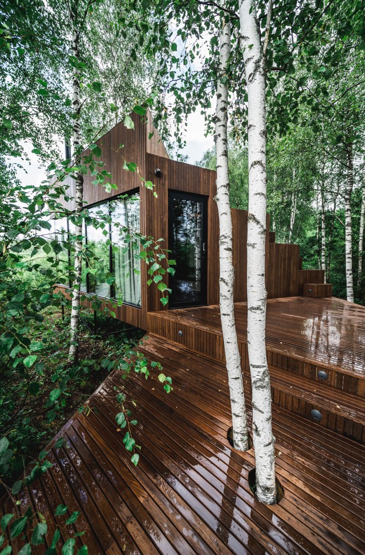Maidla Nature Resort por b210 architects. Fotografía por Priidu Saart