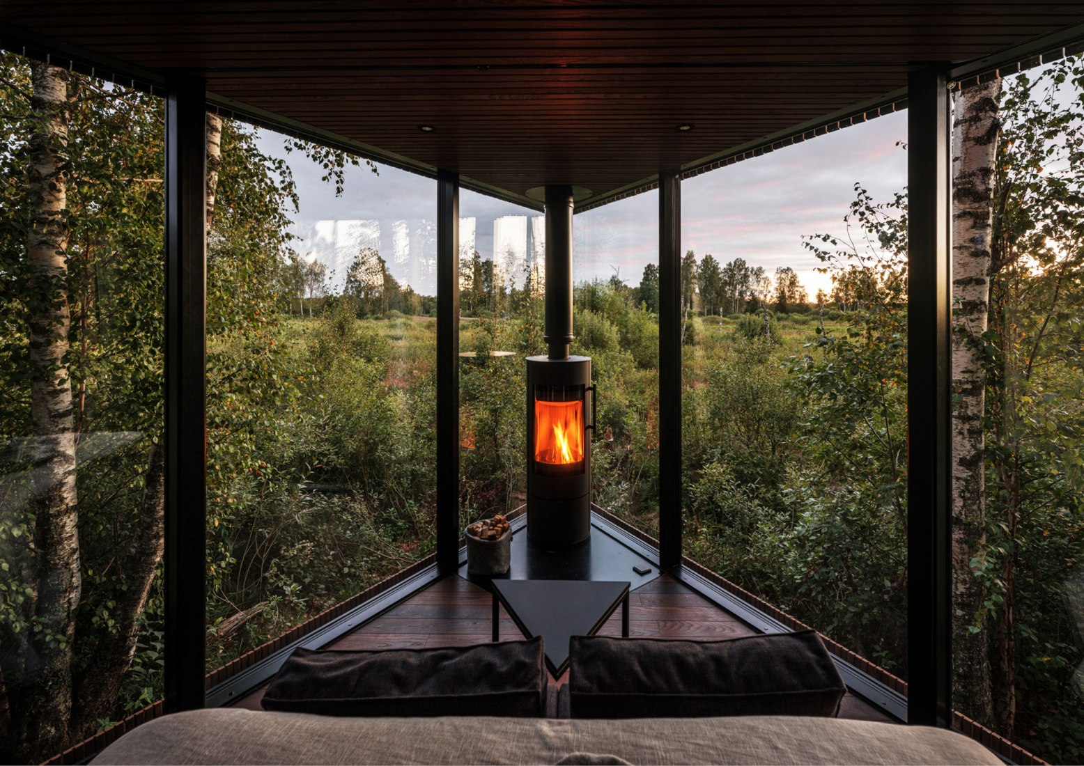 Maidla Nature Resort por b210 architects. Fotografía por Tõnu Tunnel