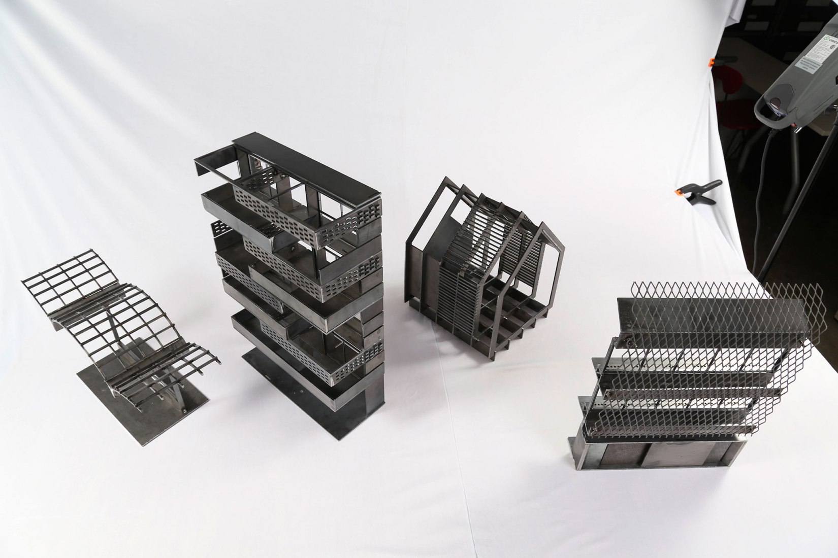 Maquetas. «Arquitectura de las transiciones: lo material es político» por BAAG.