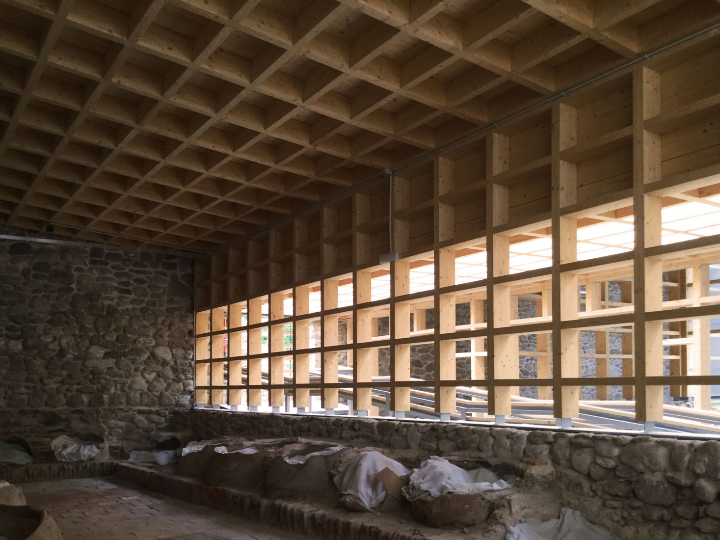 Recuperación de la cilla y jardienes del Monasterio de Santa María de El Paular, por bab arquitectos.