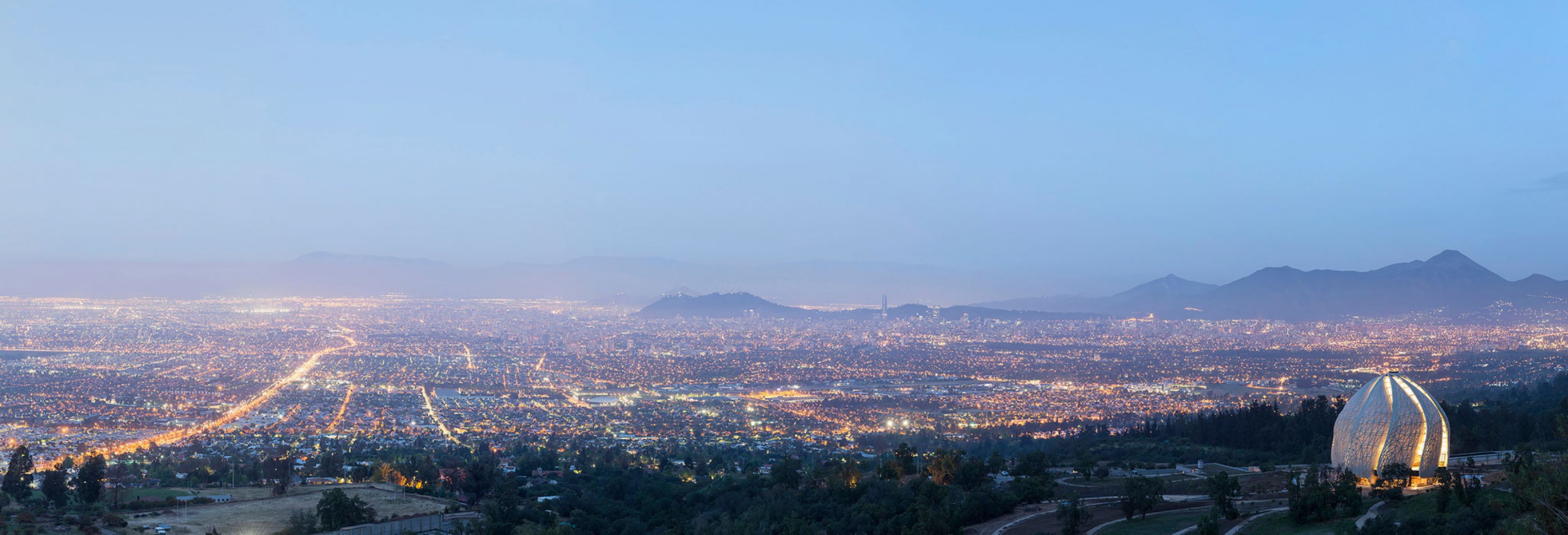 Bahá’í Temple of South America. Photograph by Sebastián Wilson León.