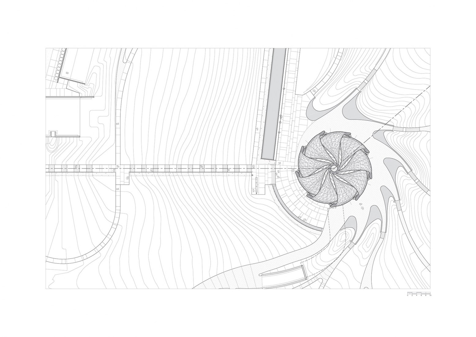 Bahá’í Temple of South America. Image by Hariri Pontarini Architects