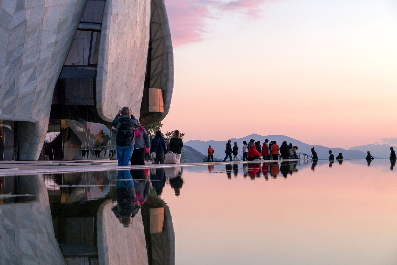Bahá’í Temple of South America. Photograph by Sebastián Wilson León
