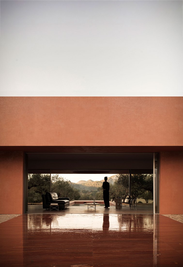 The Olive Grove House by Balzar arquitectos. Photograph by David Zarzoso.