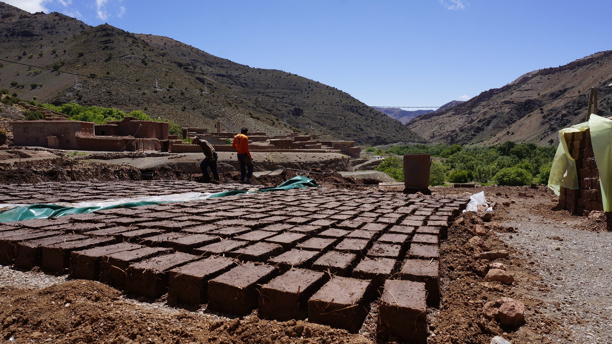 Escuela de Ameskar, Marruecos, rehabilitación y ampliación por Sergi Bastidas. Imagen cortesía de Premio Rafael Manzano 2021