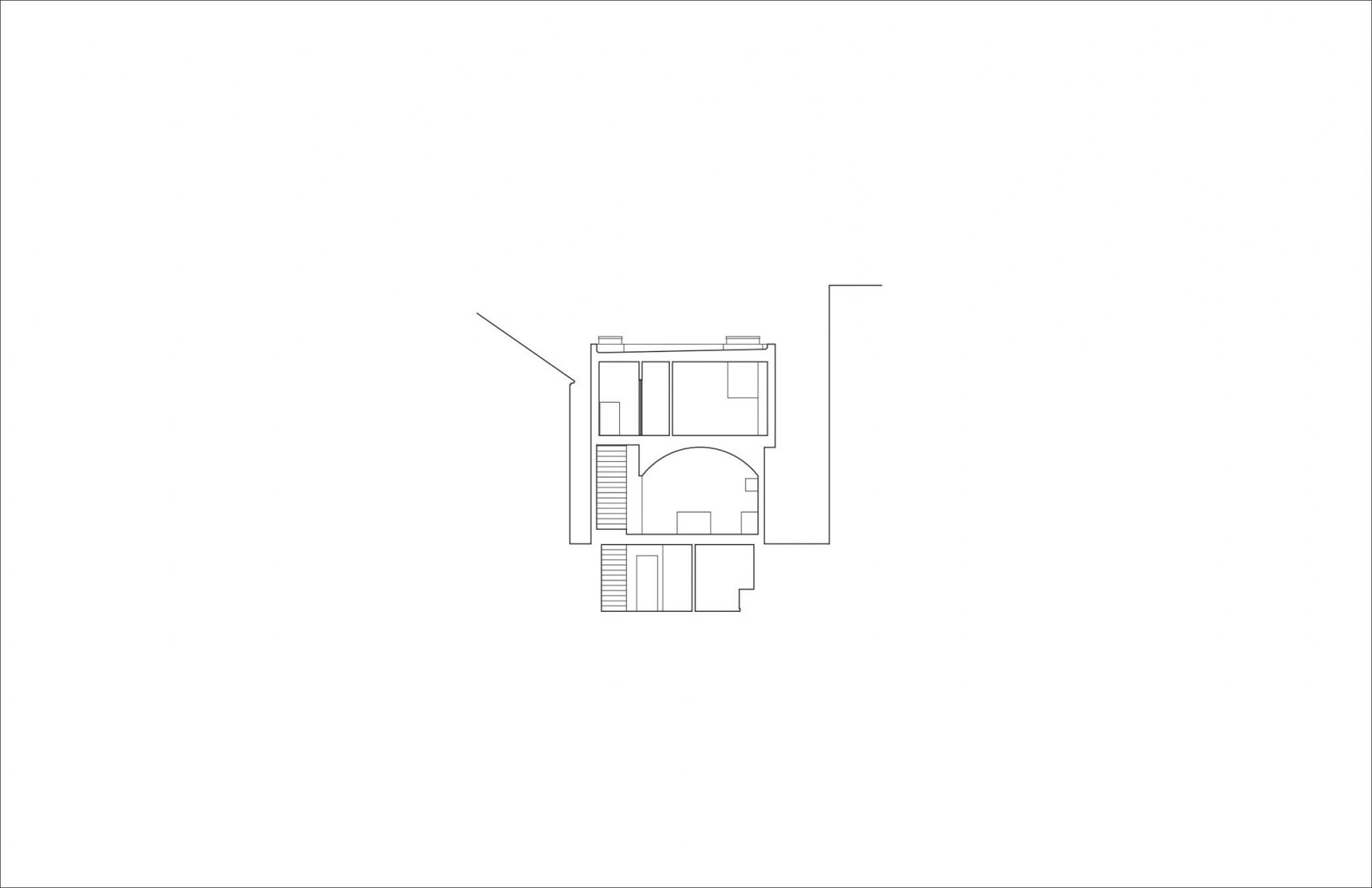 Section. High Park Residence by Batay-Csorba Architects