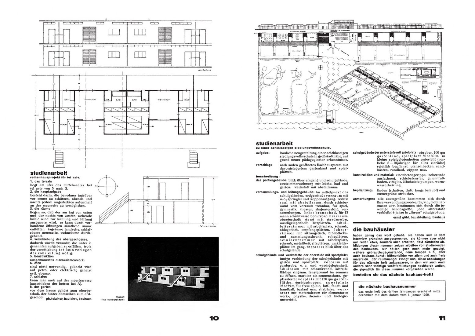 BAUHAUS JOURNAL 1926–1931. Edición facsímil.