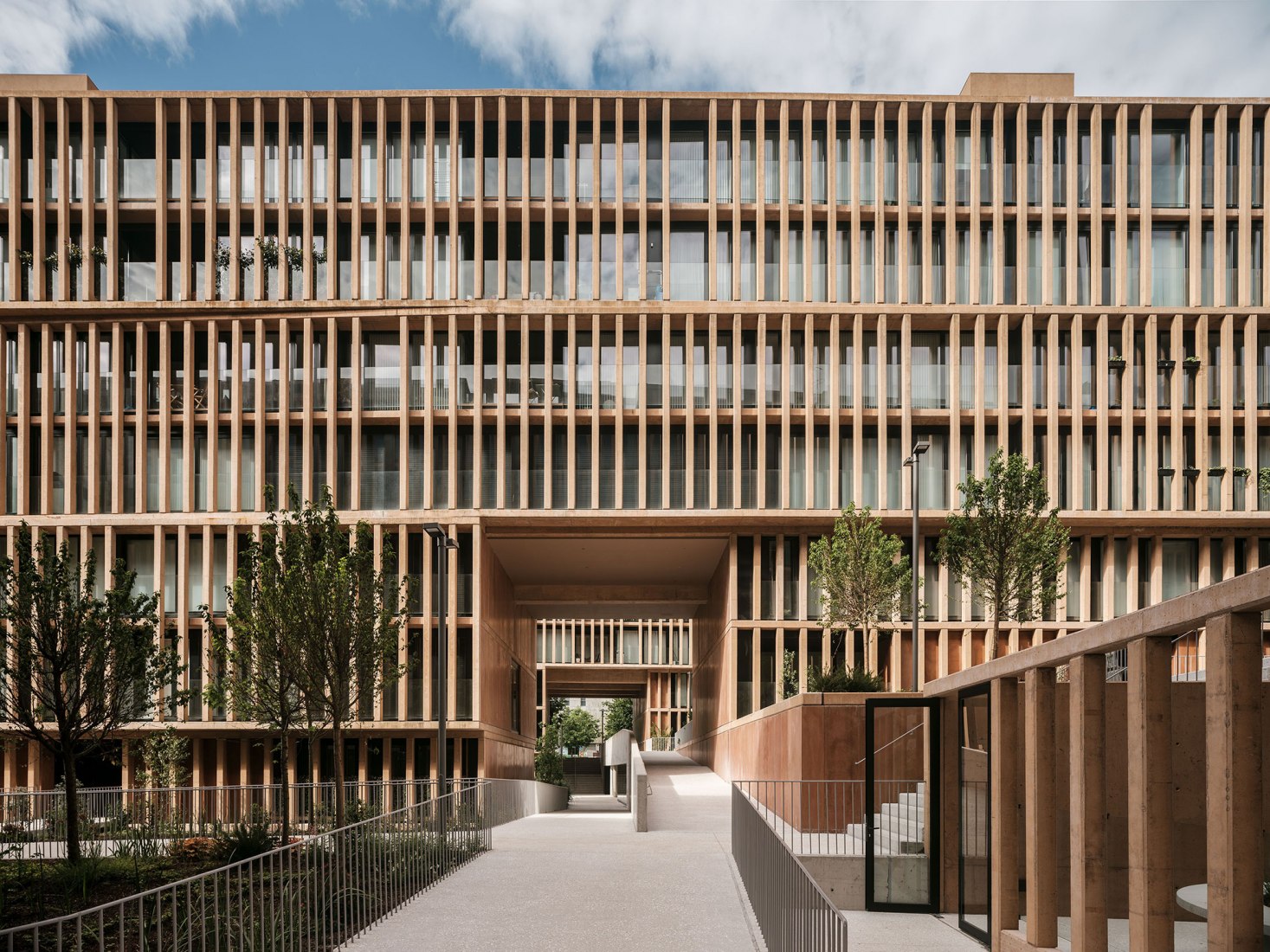 Cornes Espacio Residencial por Carbajo Barrios Arquitectos. Fotografía por Luis Diaz Diaz.