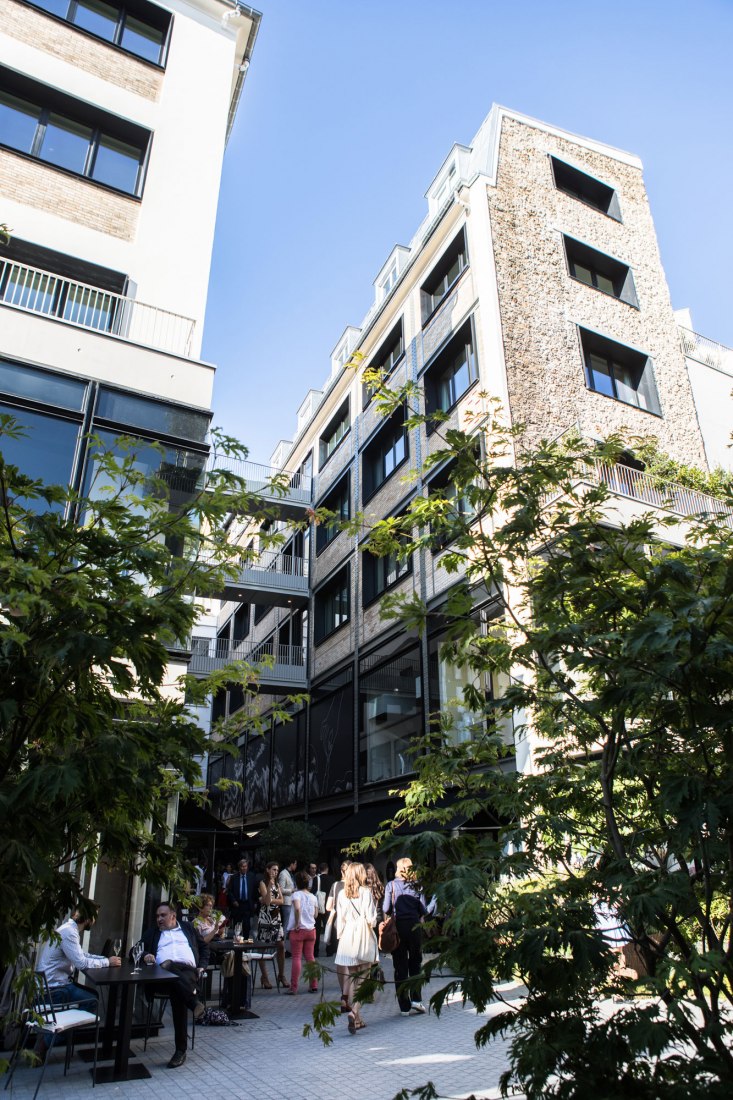 Beaupassage's atmosphere . Paris’s New Destination Dedicated to Art, Gastronomy and Wellness led by the Emerige Group and Founder Laurent Dumas. Photograph by Adeline Moreau