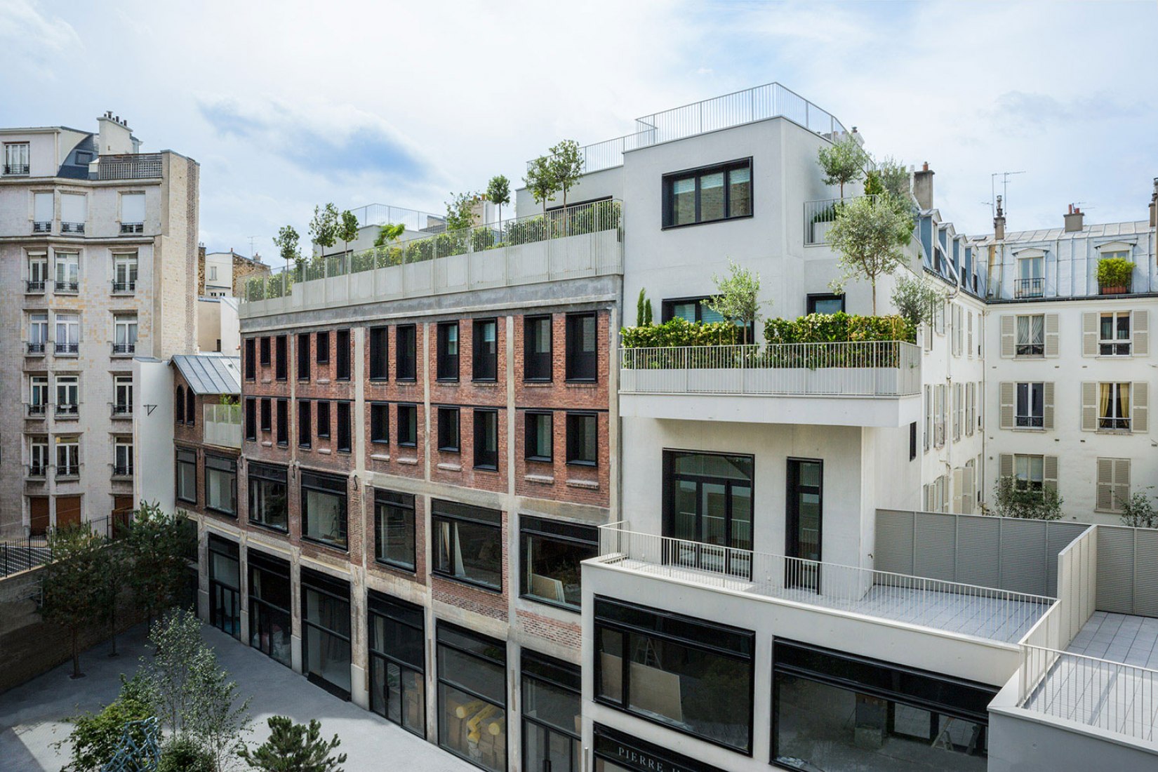 Beaupassage's architecture . Paris’s New Destination Dedicated to Art, Gastronomy and Wellness led by the Emerige Group and Founder Laurent Dumas. Photograph by Charlotte Donker