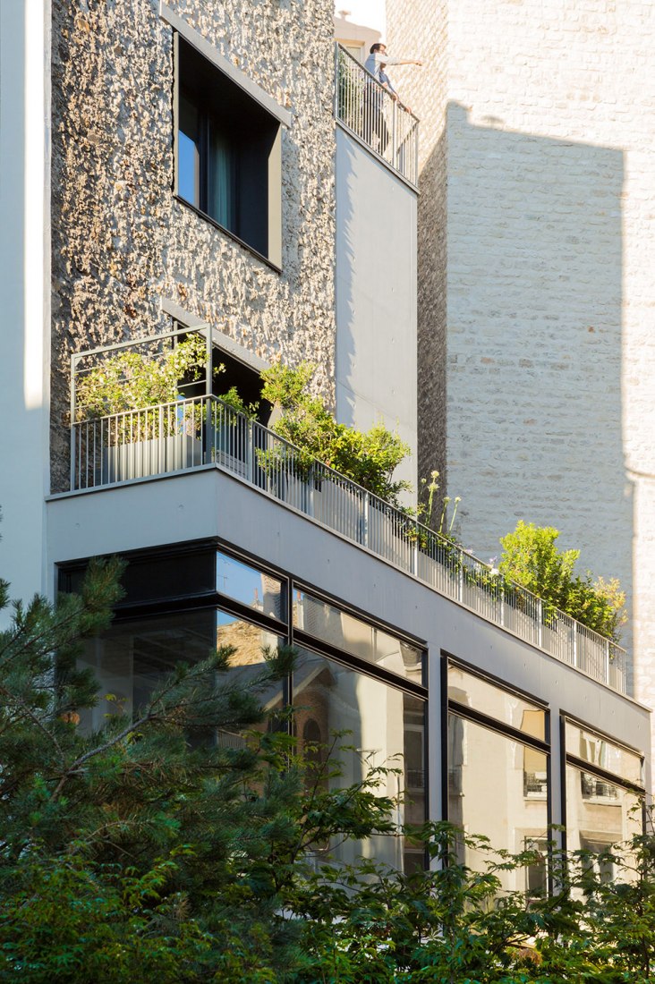 Beaupassage's architecture . Paris’s New Destination Dedicated to Art, Gastronomy and Wellness led by the Emerige Group and Founder Laurent Dumas. Photograph by Charlotte Donker