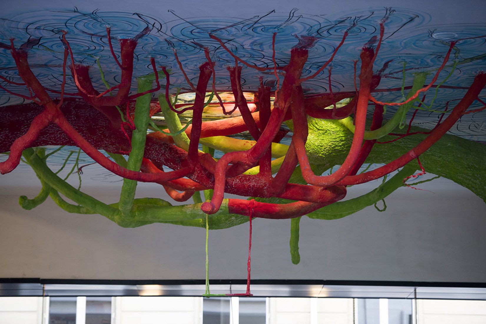 Beaupassage's art. Les Deux Chenes. Fabrice Hyber. Paris’s New Destination Dedicated to Art, Gastronomy and Wellness led by the Emerige Group and Founder Laurent Dumas. Photograph by Anne Emmanuelle Thion