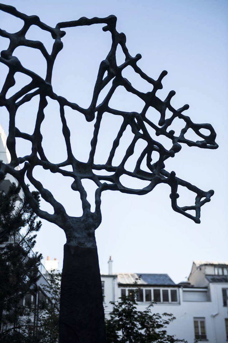 Beaupassage's art. L'Arbre Neuronal. Marc Vellay. Paris’s New Destination Dedicated to Art, Gastronomy and Wellness led by the Emerige Group and Founder Laurent Dumas. Photograph by Anne Emmanuelle Thion