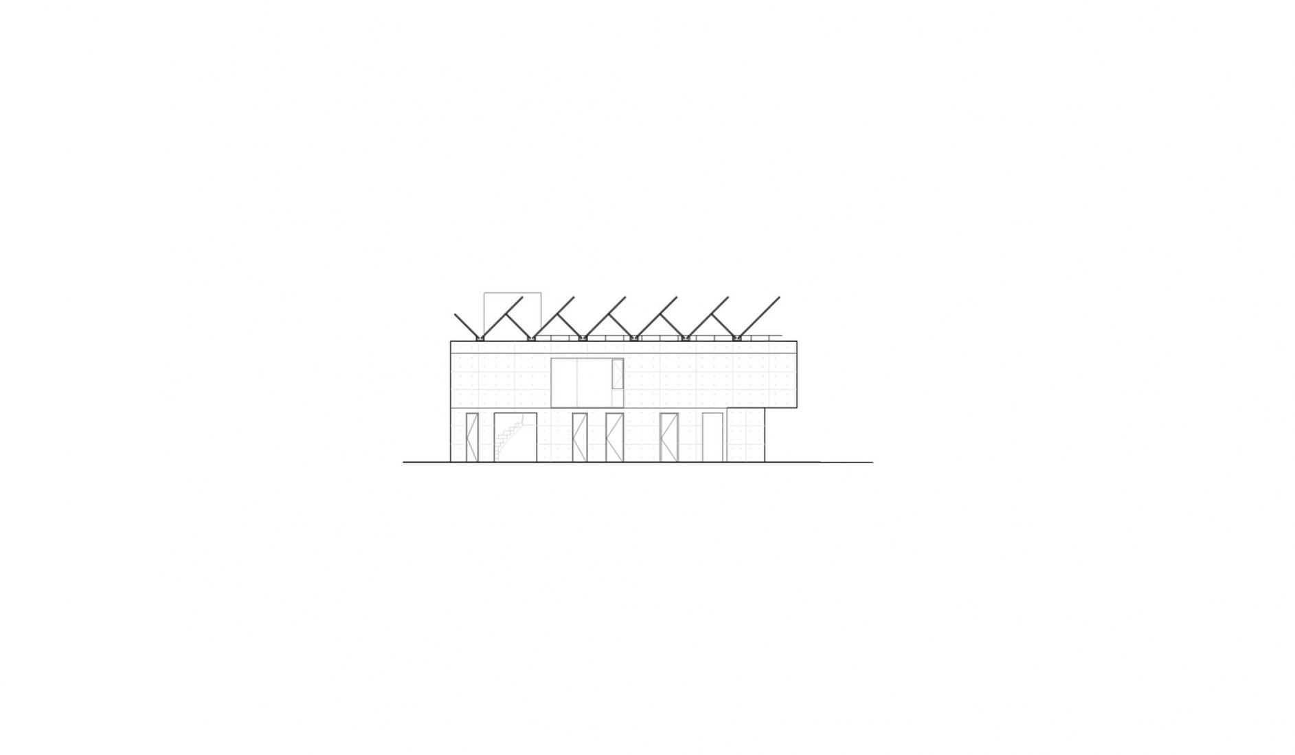 Façade. U-Market by Behet Bondzio Lin Architekten