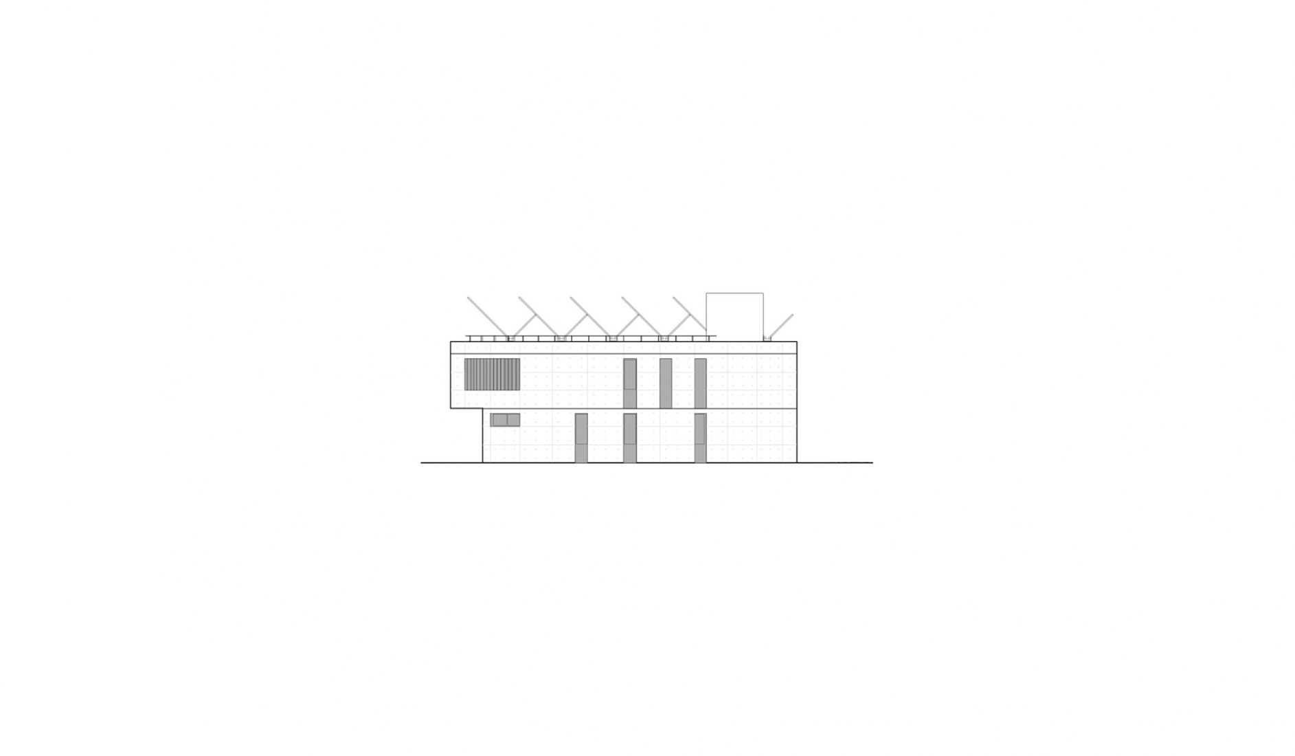 Façade. U-Market by Behet Bondzio Lin Architekten