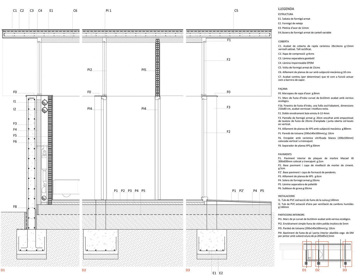 Details. S2 House by Bellafilarquitectes.