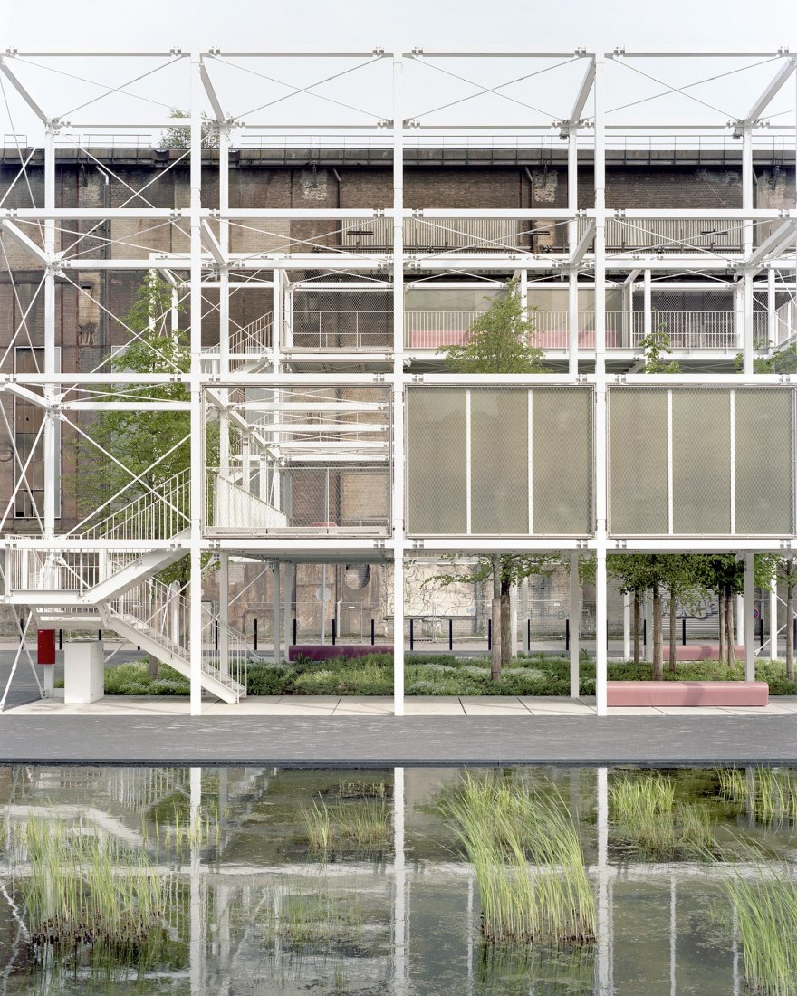 Campus of Belval by Inessa Hansch Architecte. Photograph by Maxime Delvaux