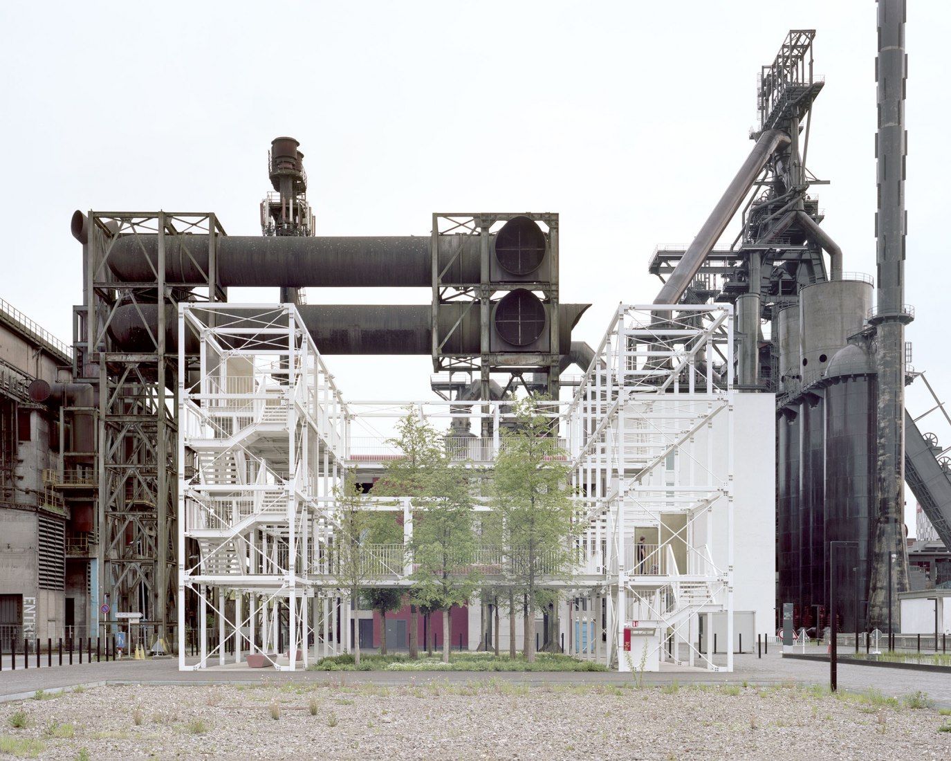 Campus of Belval by Inessa Hansch Architecte. Photograph by Maxime Delvaux