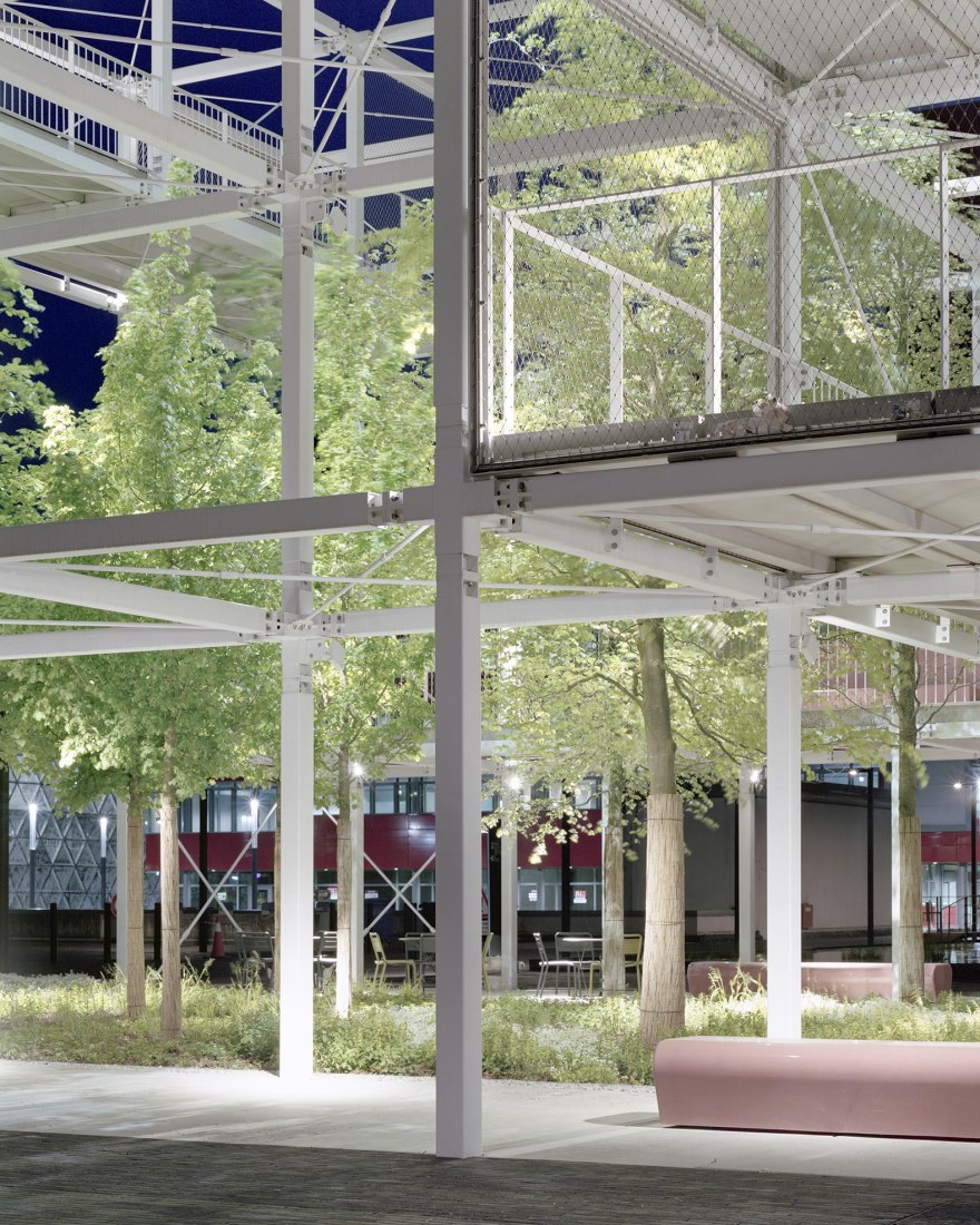 Campus of Belval by Inessa Hansch Architecte. Photograph by Maxime Delvaux