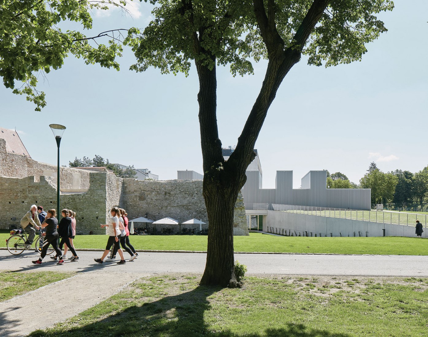 New Gallery and Casemates by Bevk Perović Arhitekti. Photograph by David Schreyer.
