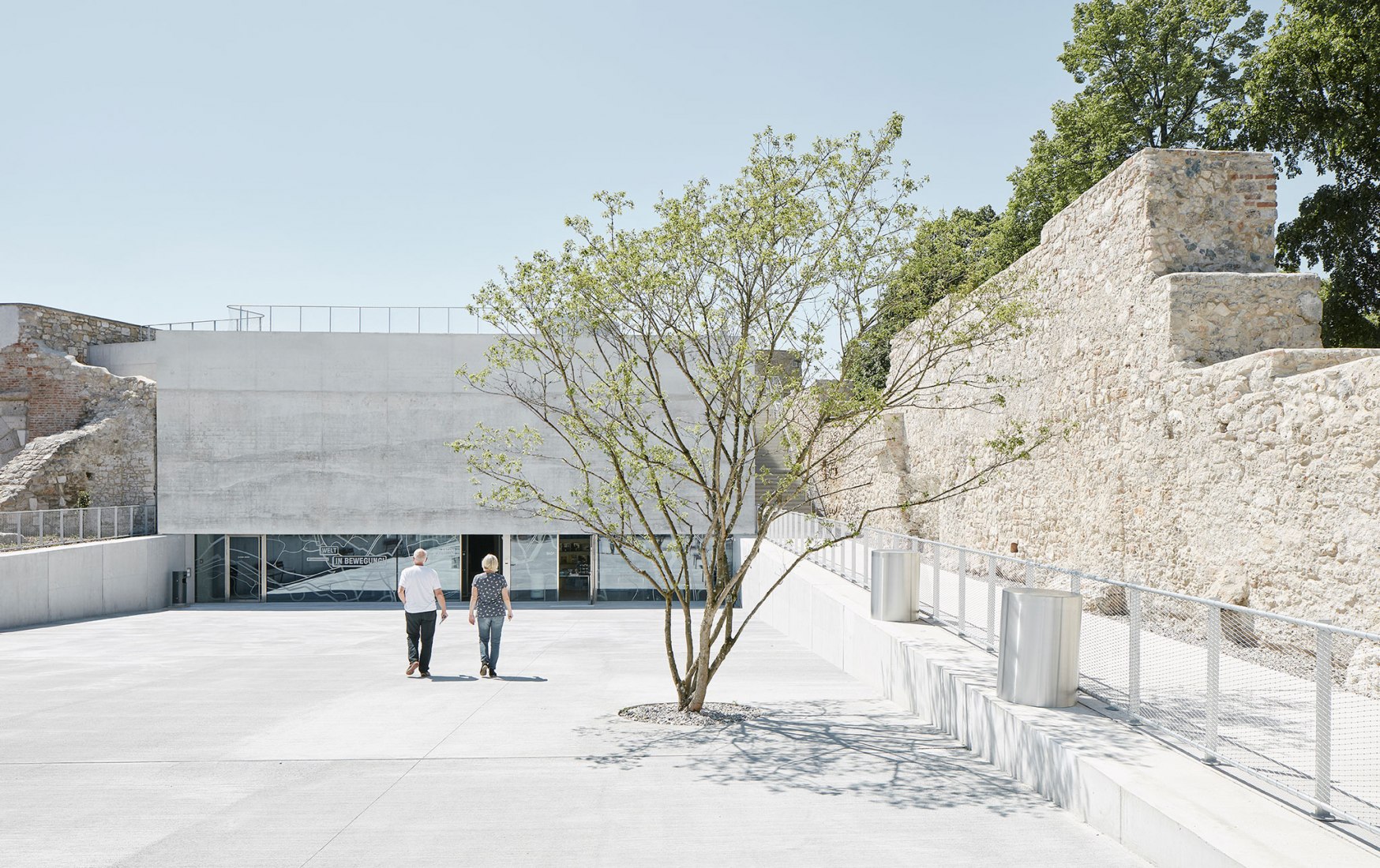 New Gallery and Casemates by Bevk Perović Arhitekti. Photograph by David Schreyer.