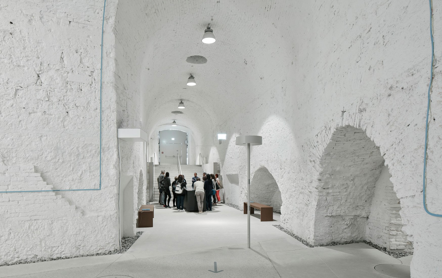 New Gallery and Casemates by Bevk Perović Arhitekti. Photograph by David Schreyer.