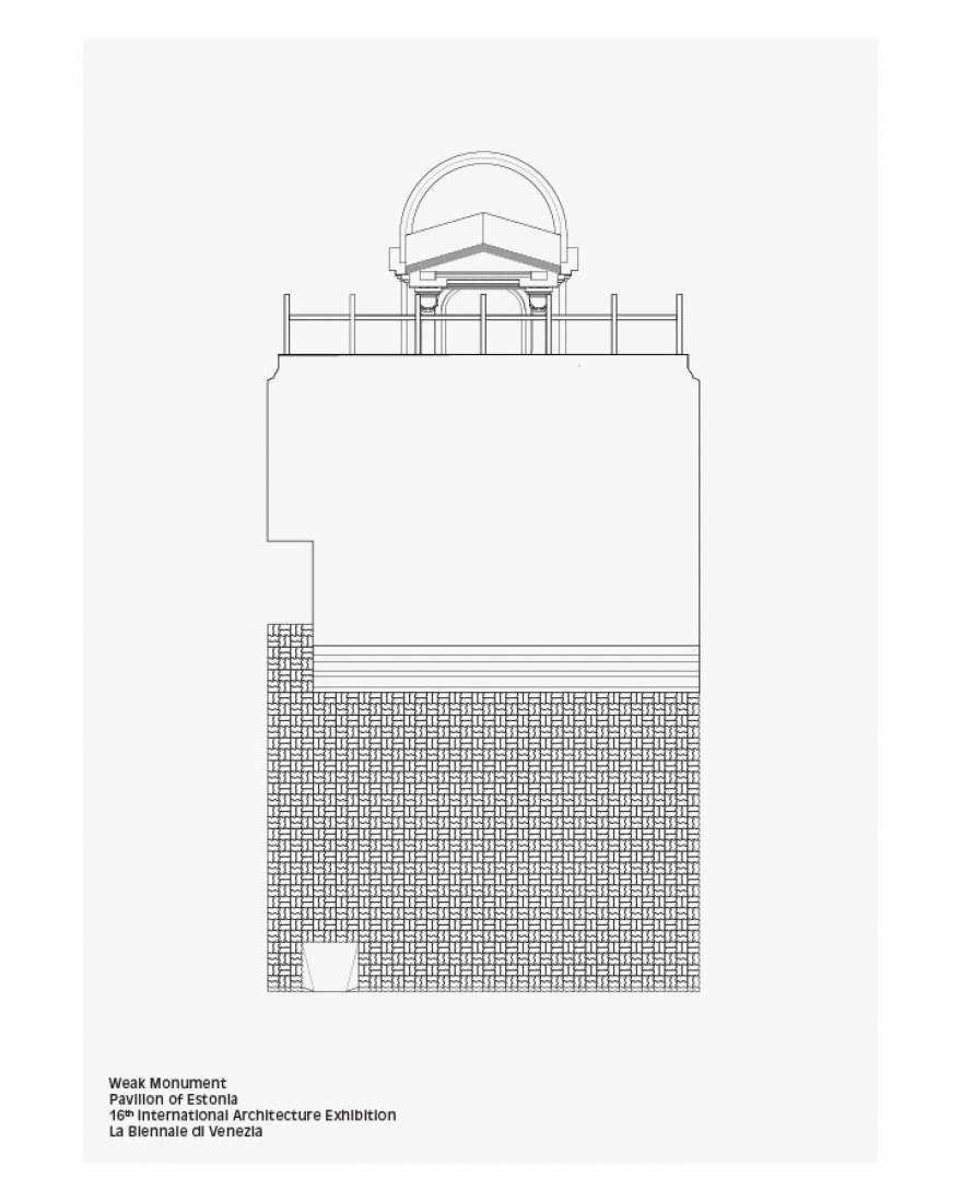Wall altar. Weak Monument, the Estonian Pavilion at the 16th Biennale Architettura di Venezia 2018. Courtesy of Weak Monument