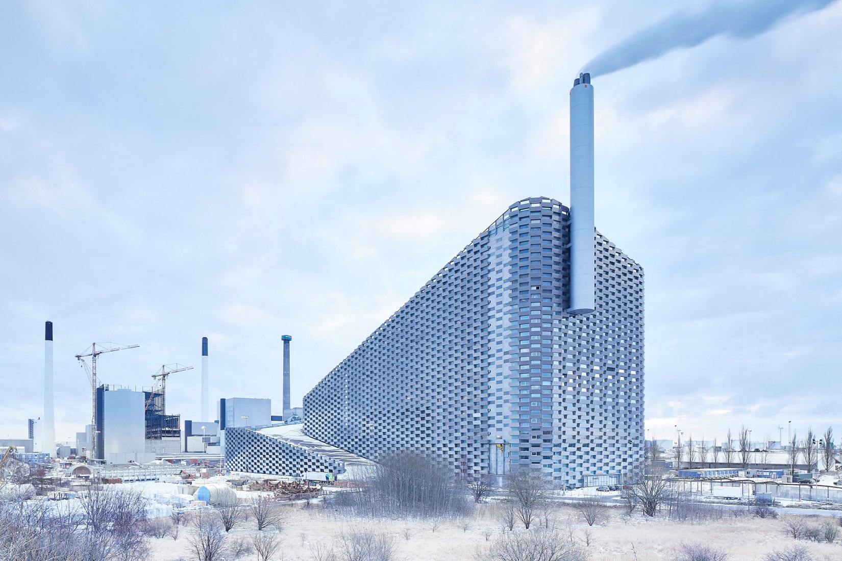 Why a ski slope on the roof of Amager Bakke building? by BIG | The