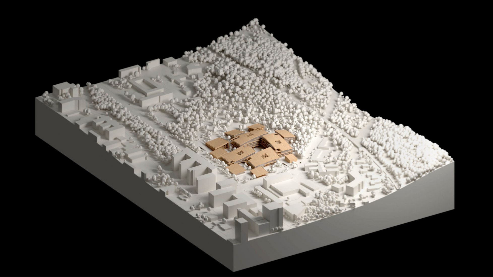 Model. ESET Campus by BIG: Image by Bjarke Ingels Group
