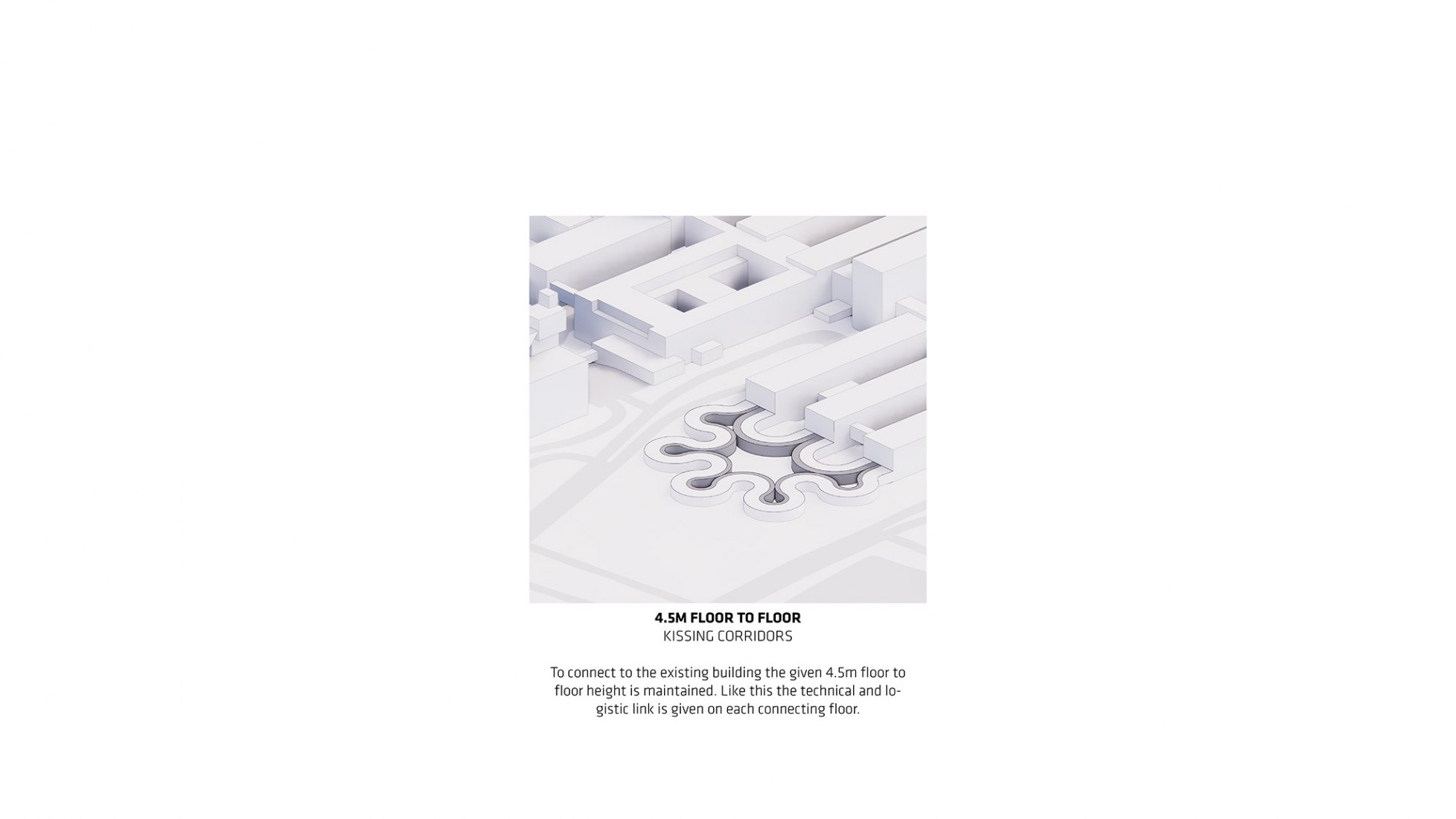 Diagram. New Center for Neurosciences and Psychiatry for Aarhus University by BIG. 