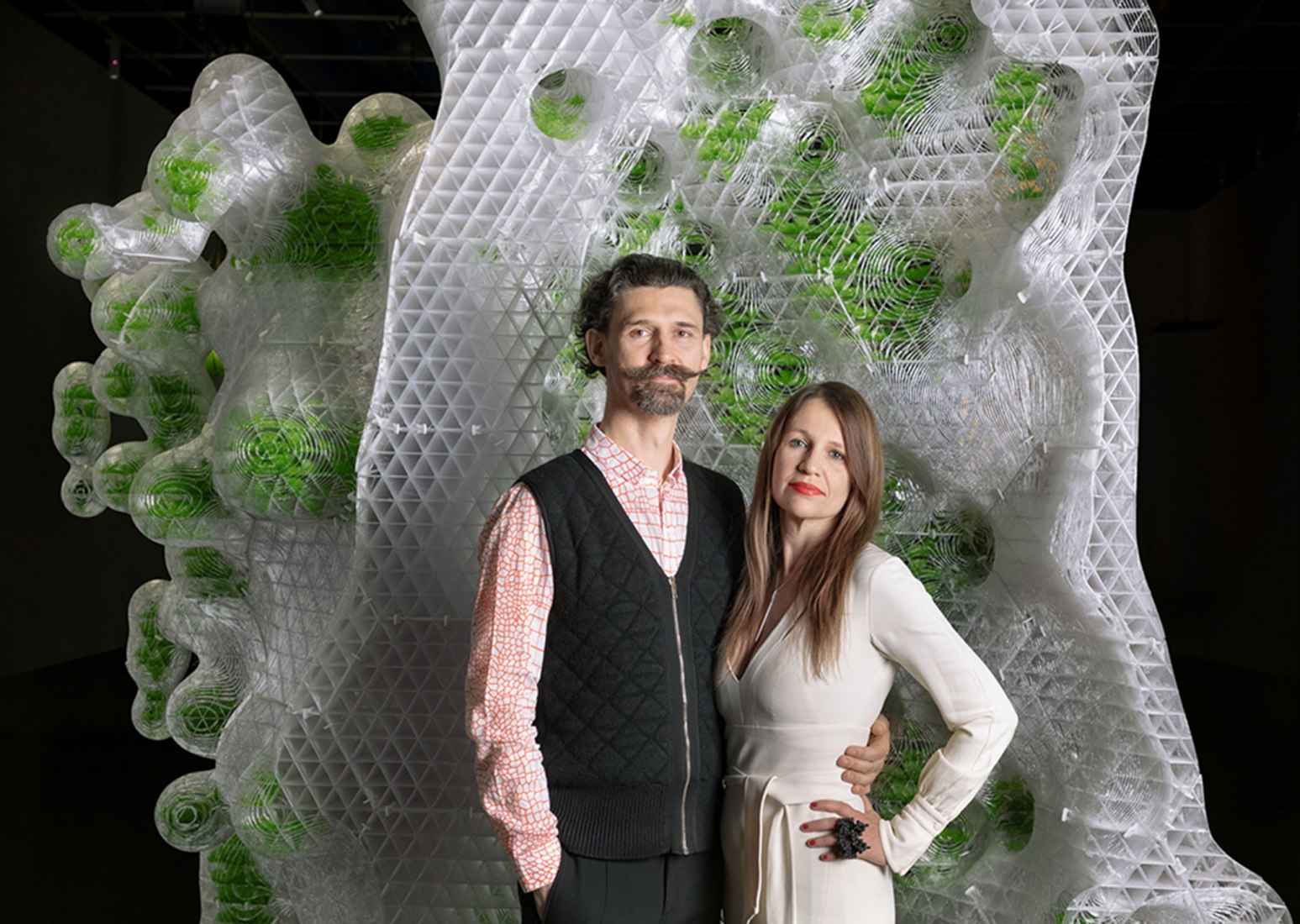 Biodigital sculptures embody the future forms of spatial intelligence