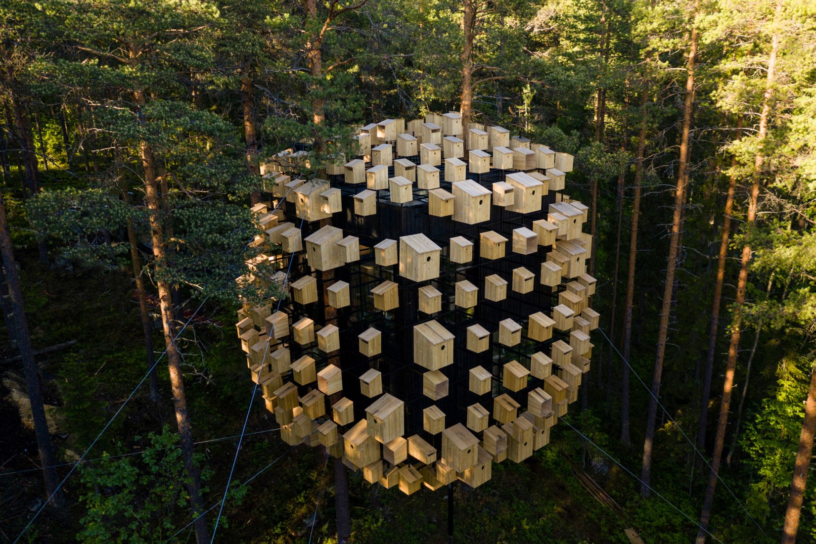 Biosfera por BIG. Fotografía por Mats Engfors.
