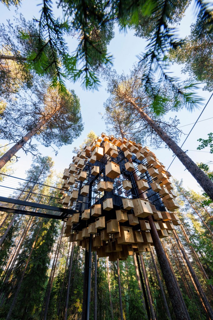 Biosfera por BIG. Fotografía por Mats Engfors.