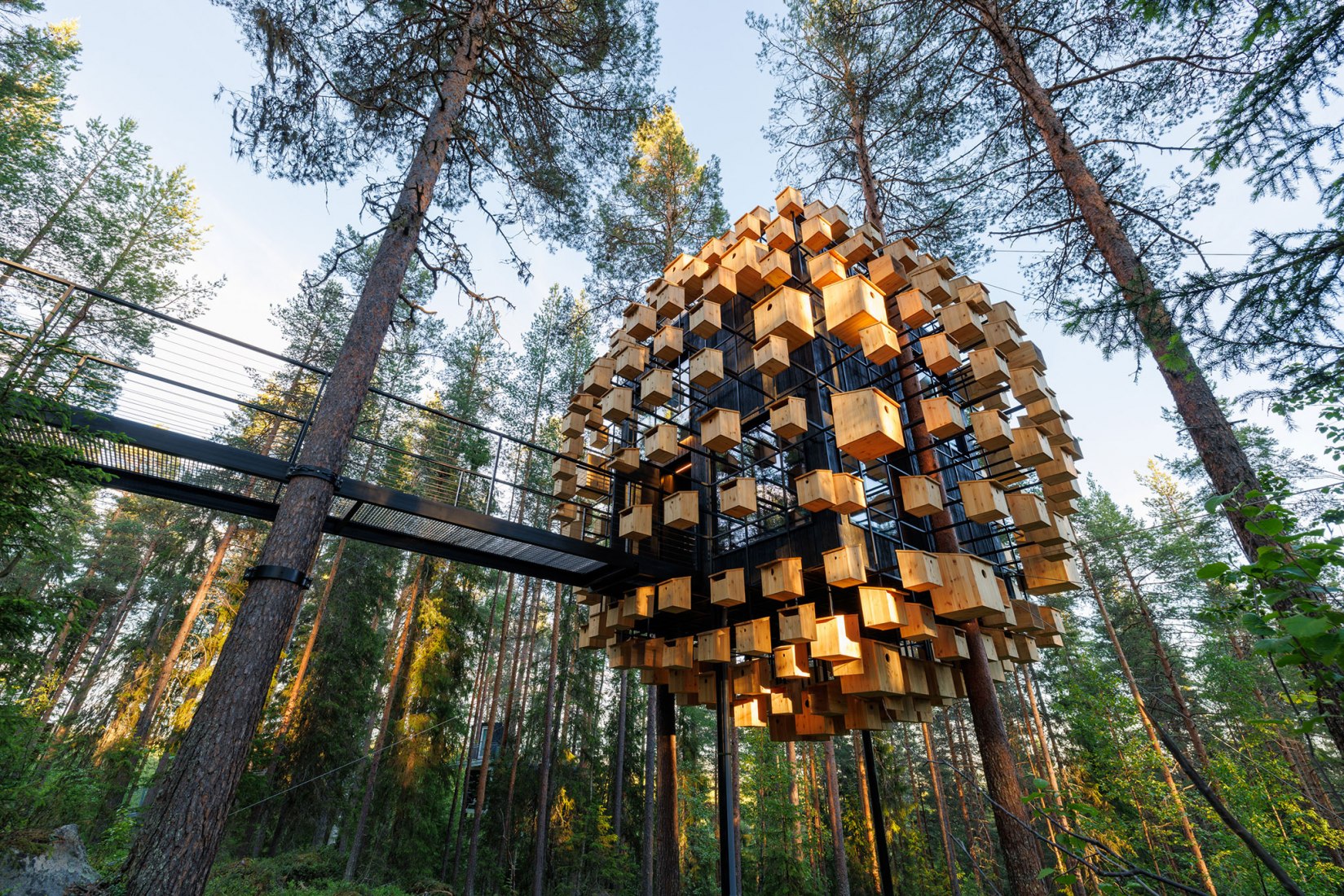 Biosfera por BIG. Fotografía por Mats Engfors.