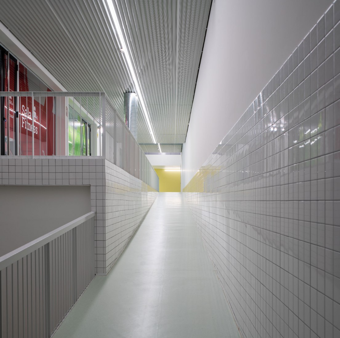 Sports Pavilion by Blasco Esparza Arquitectos. Photograph by Pedro Pegenaute