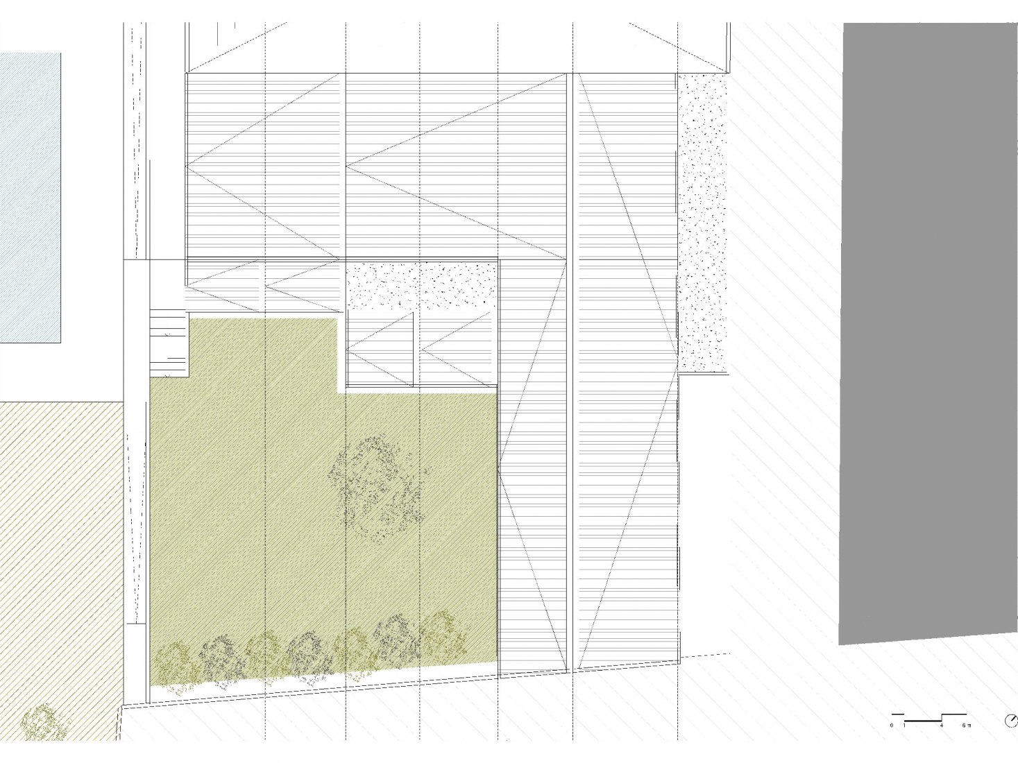 Roof floor. Sports Pavilion by Blasco Esparza Arquitectos