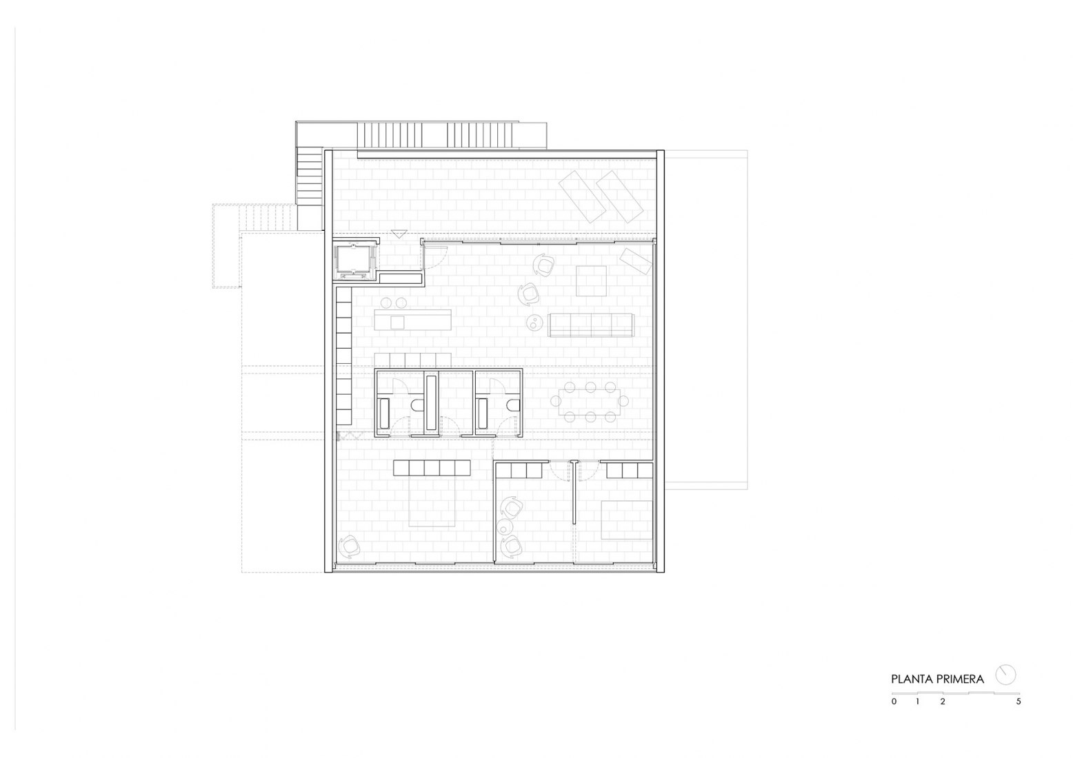 First floor plan. GT3 House by Bojaus.