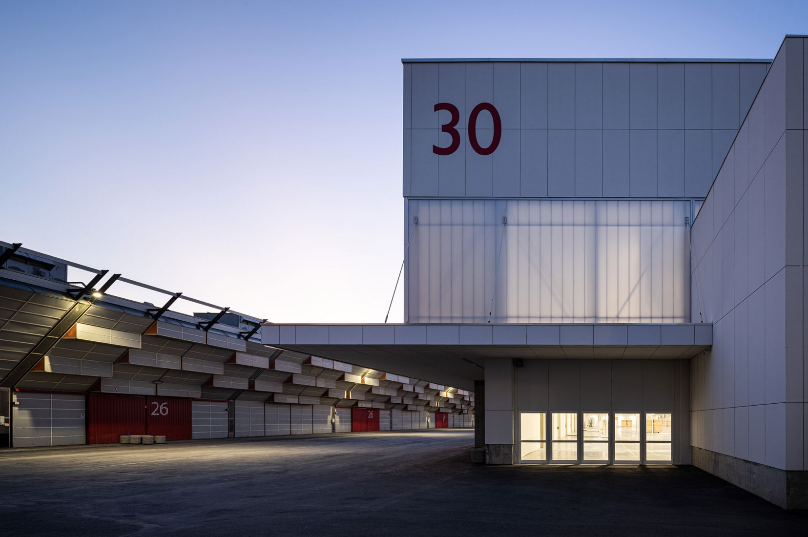 Nuevos pabellones para Bologna Fiere por Di Gregorio Associati. Fotografía por HG Esch