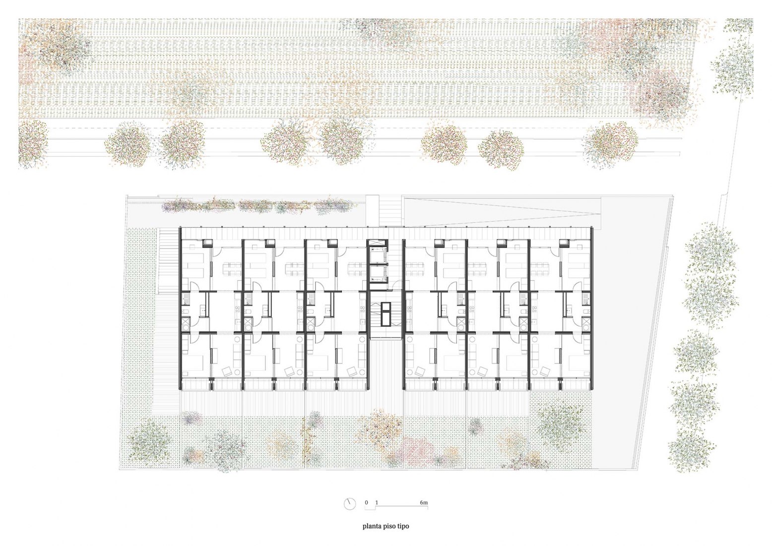 Sustainability with cross laminated wood. 6x6 block by Bosch.Capdeferro ...