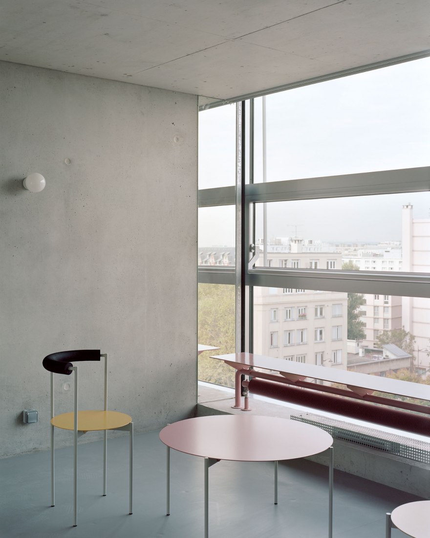 Residencia para investigadores "Maison Julie-Victoire Daubié" por BRUTHER. Fotografía por Maxime Delvaux.
