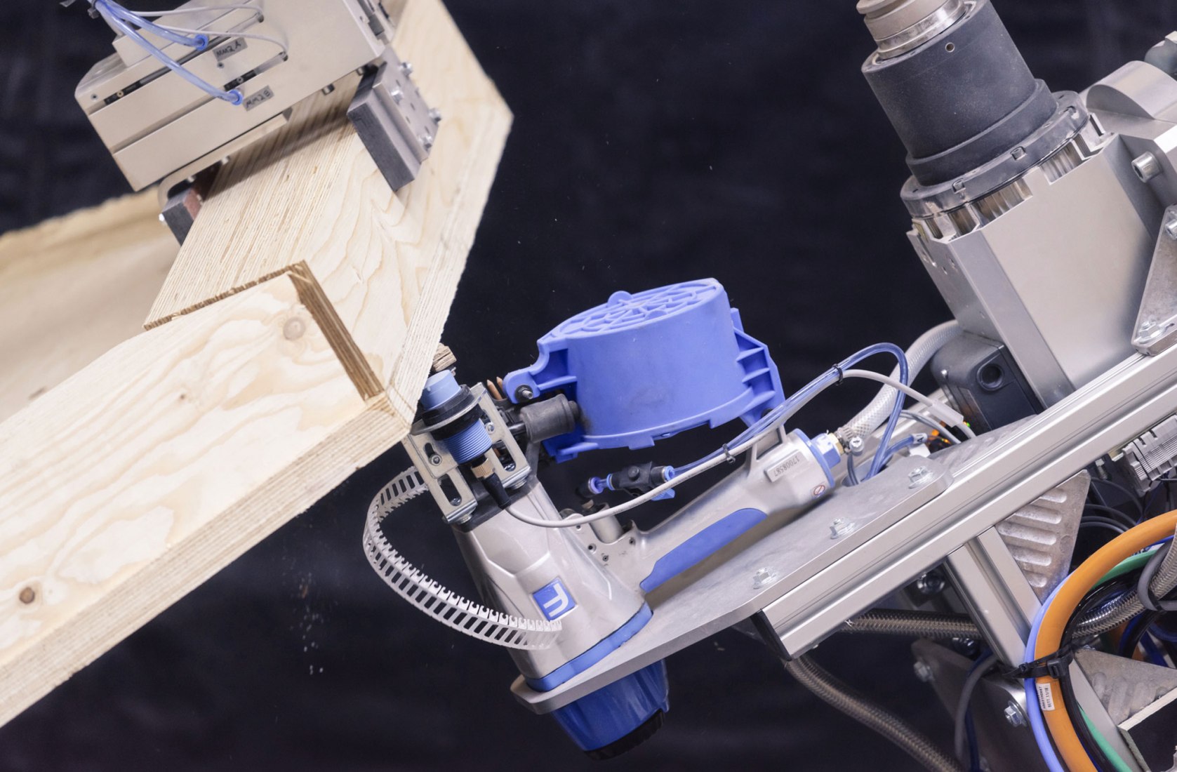 Robotic Fabrication. BUGA Wood Pavilion 2019 by ICD/ITKE, University of Stuttgart.