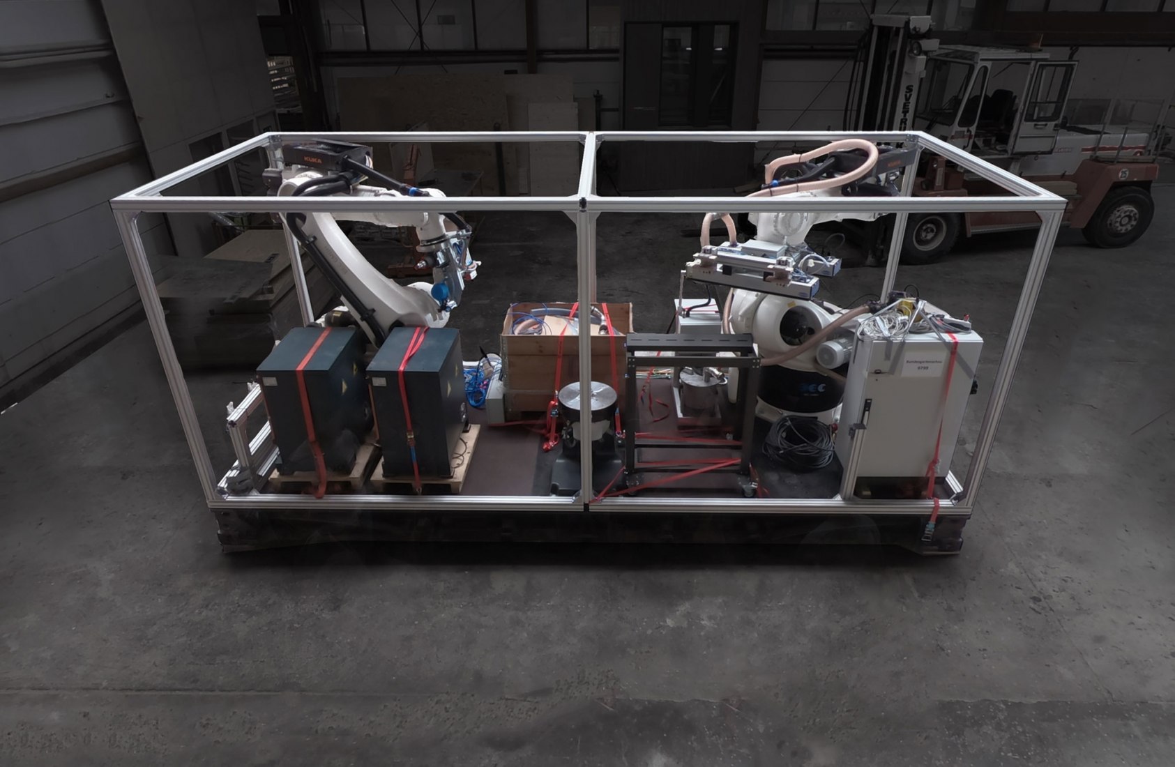 Robotic Fabrication. BUGA Wood Pavilion 2019 by ICD/ITKE, University of Stuttgart.