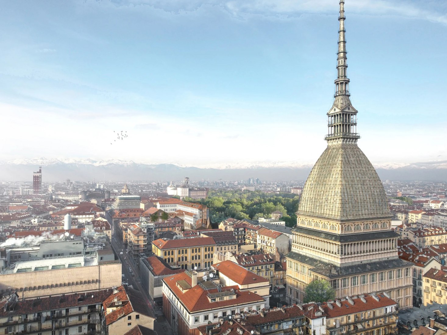 Visualización. Renovación de la Cavallerizza Reale en Turín por Cino Zucchi. Imagen de la agencia de visualización WOLF.
