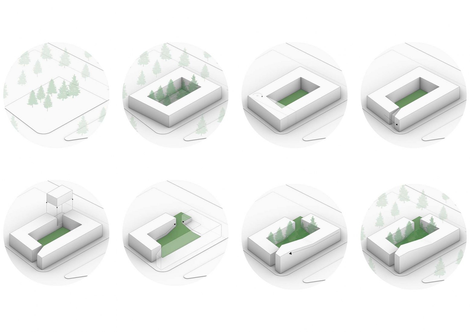 Diagrama del edificio. Edificio COPA por Ça Arquitectura